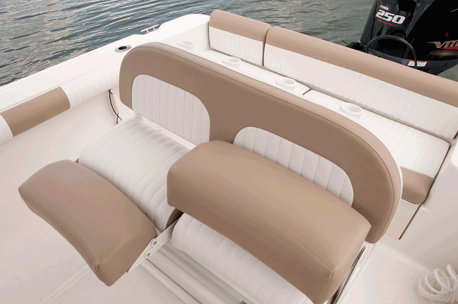 Sea Born LX22 Center Console Leaning Post Composite Research, Inc.